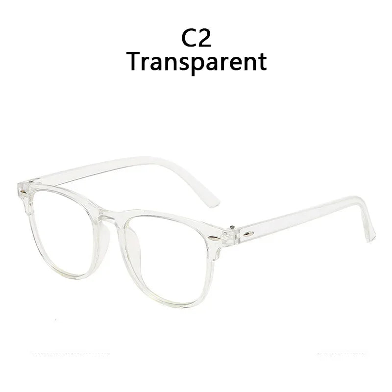 Blue Light Glasses PC Frame Resin Lens anti Blue Light Blocking Radiation Sunglasses Unisex Trend Clear Lenses Computer Glasses