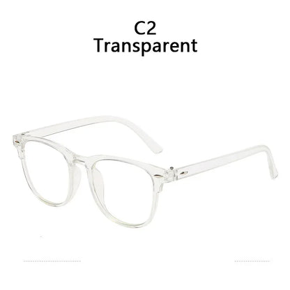 Blue Light Glasses PC Frame Resin Lens anti Blue Light Blocking Radiation Sunglasses Unisex Trend Clear Lenses Computer Glasses